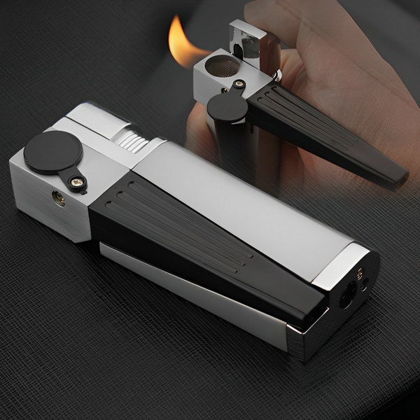 Metal Pipe Lighter Foldable Lighter (Dry Herb)